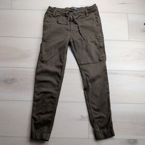 DU/ER No Sweat Slim Jogger Olive Green Mens 30x29 Performance Pants Drawstrings